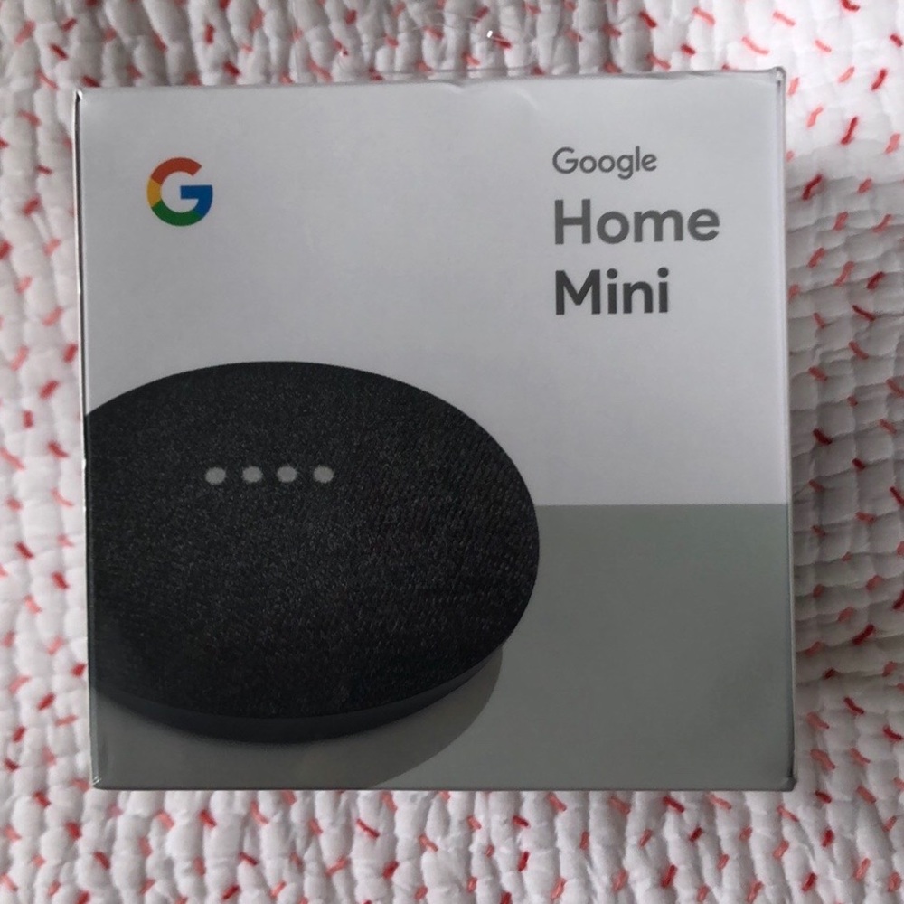 BRAND NEW Google Home Mini (Charcoal)